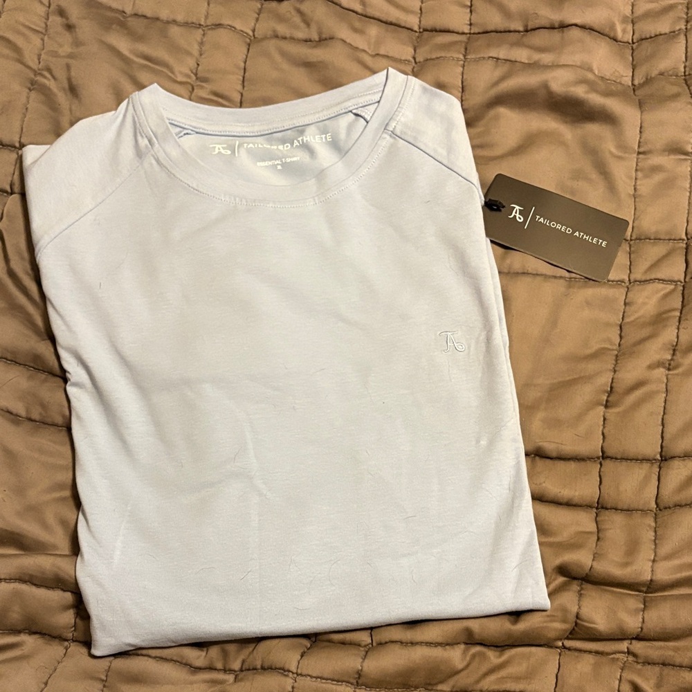 Tailored Athlete Light Blue Men's Short Sleeve Tee
